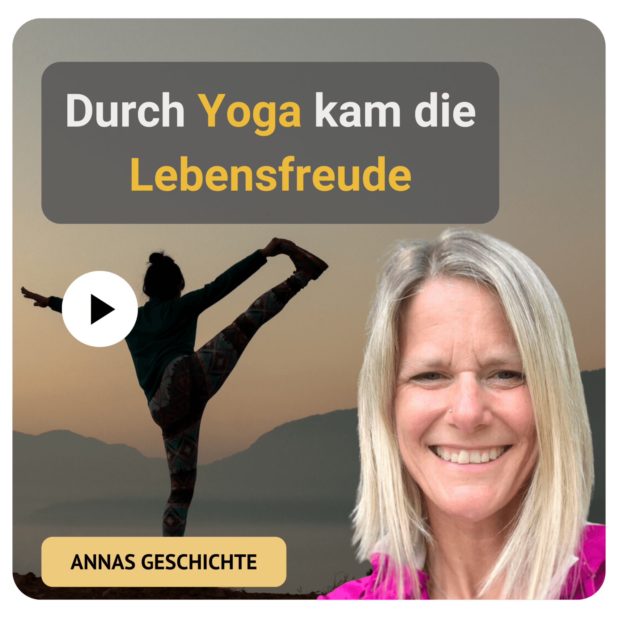 Yoga bei Depressionen: Wie Anna einen neuen Zugang zu sich selbst fand